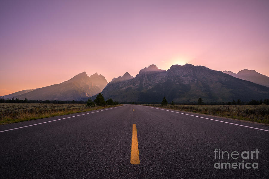Grand Teton National Park Photograph - Purple Haze  by Michael Ver Sprill