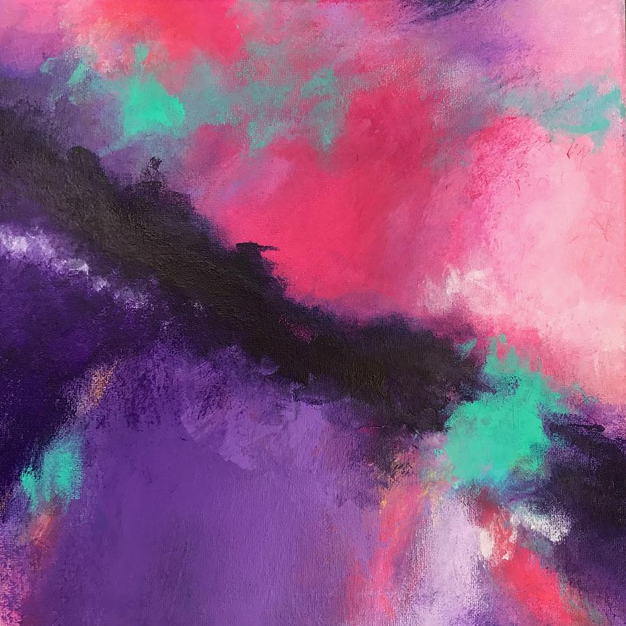 Purple Haze Painting by Susan Kayler