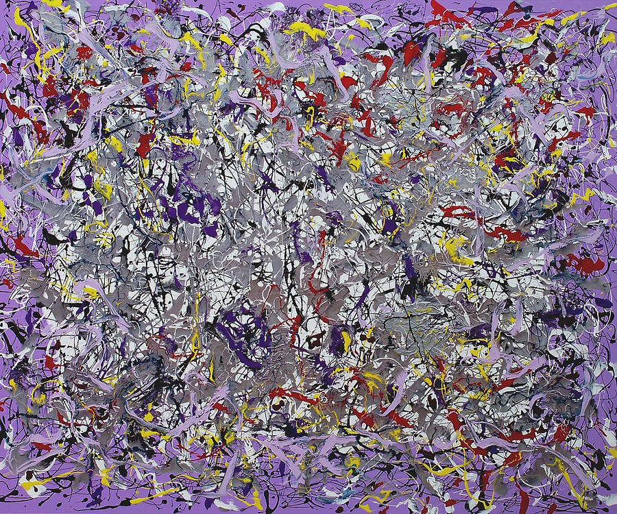 Purple Haze Painting by Wayne Salvatore