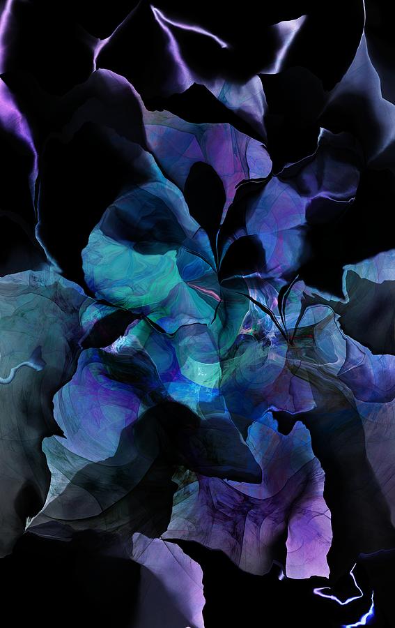 Purple in the Night Digital Art by David Lane