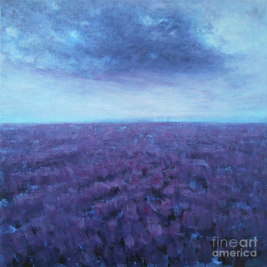 PURPLE it is Painting by Jane See