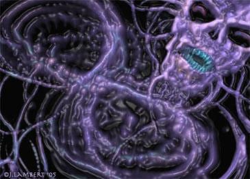 Halloween Digital Art - Purple by J P Lambert
