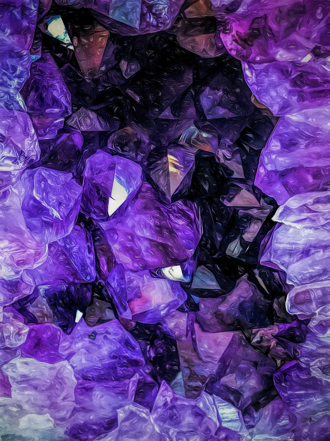 Purple Majesty Photograph by Teresa Wilson