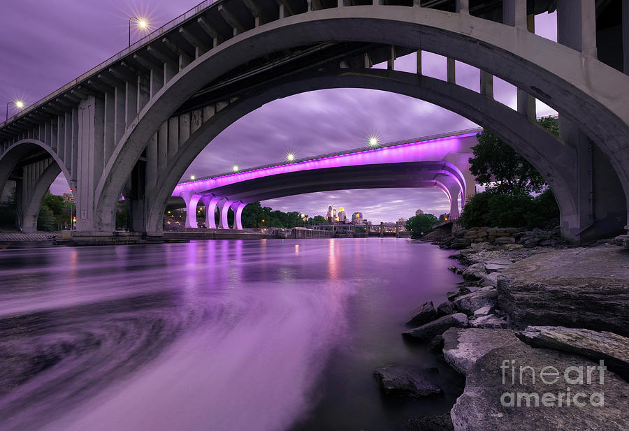 Purple Minneapolis Photograph by Ernesto Ruiz