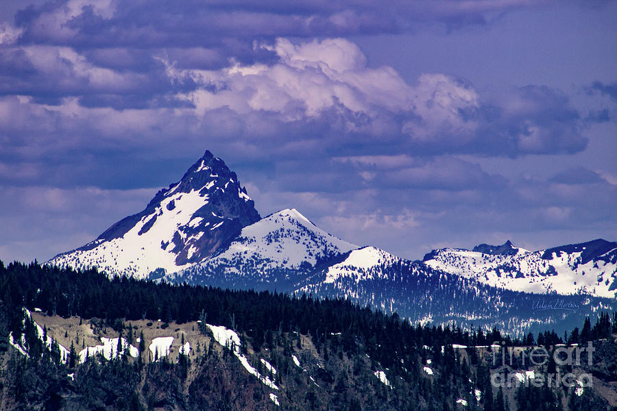 Purple Mountain Majesty Photograph by Adam Morsa