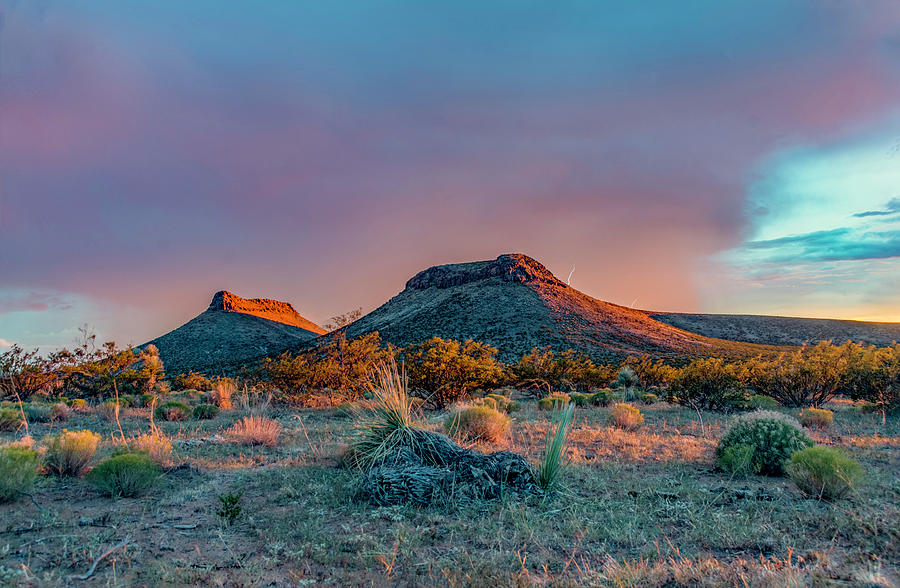 Purple Mountains Majesty Photograph by John Hall - Fine Art America