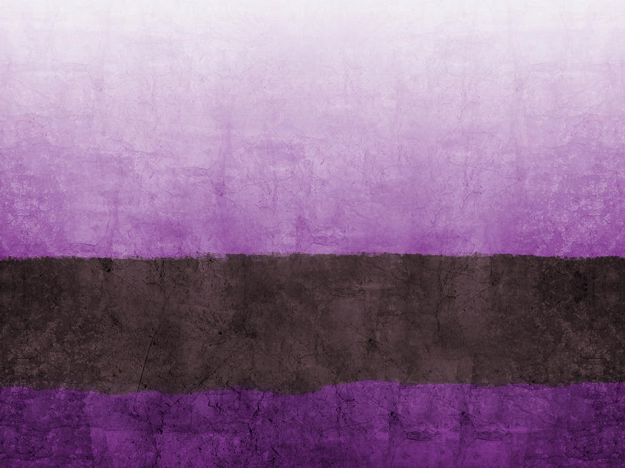 Purple On The Horizon- Art by Linda Woods Painting by Linda Woods
