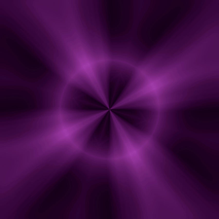 Purple Points Digital Art
