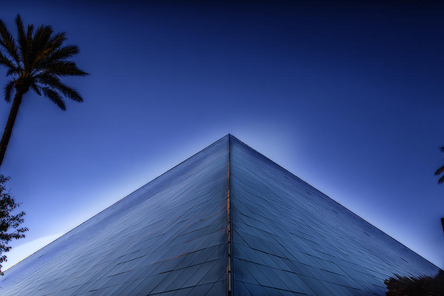 Purple Pyramid  Photograph by Gary Warnimont