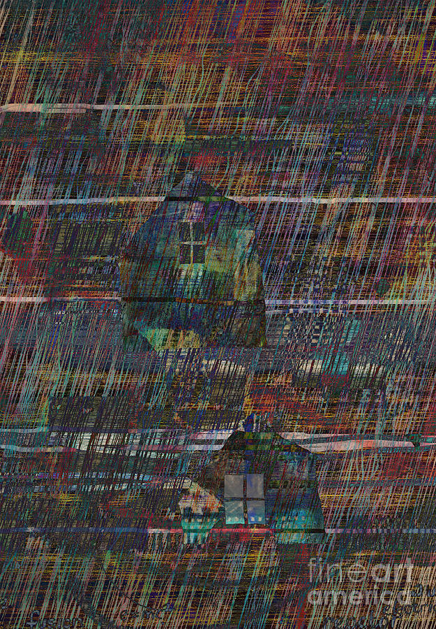 Winter Digital Art - Purple Rain by Andy  Mercer