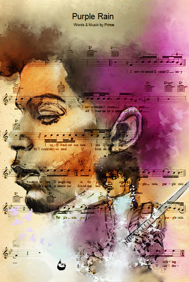 Purple Rain Forever by Howard Barry Purple Rain Forever by Howard Barry