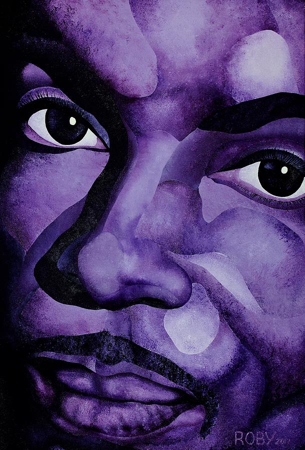 Purple Reign Painting by William Roby