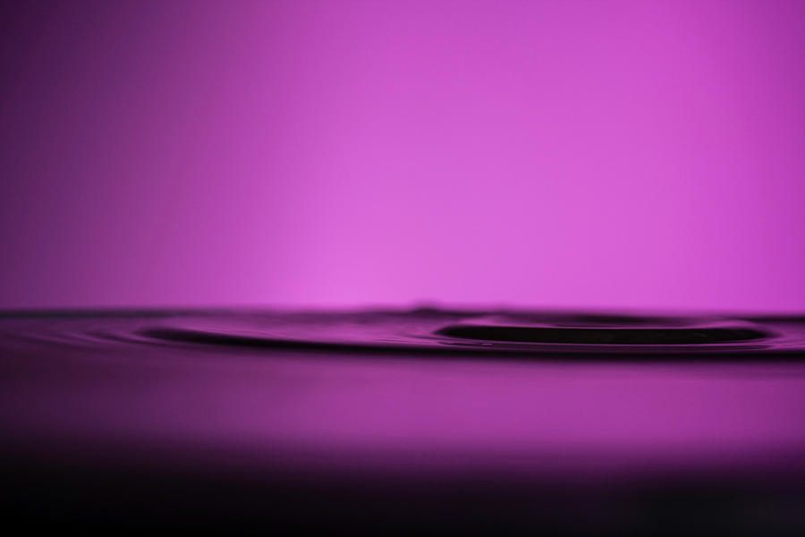 Purple Ripple Photograph by Eugene Campbell