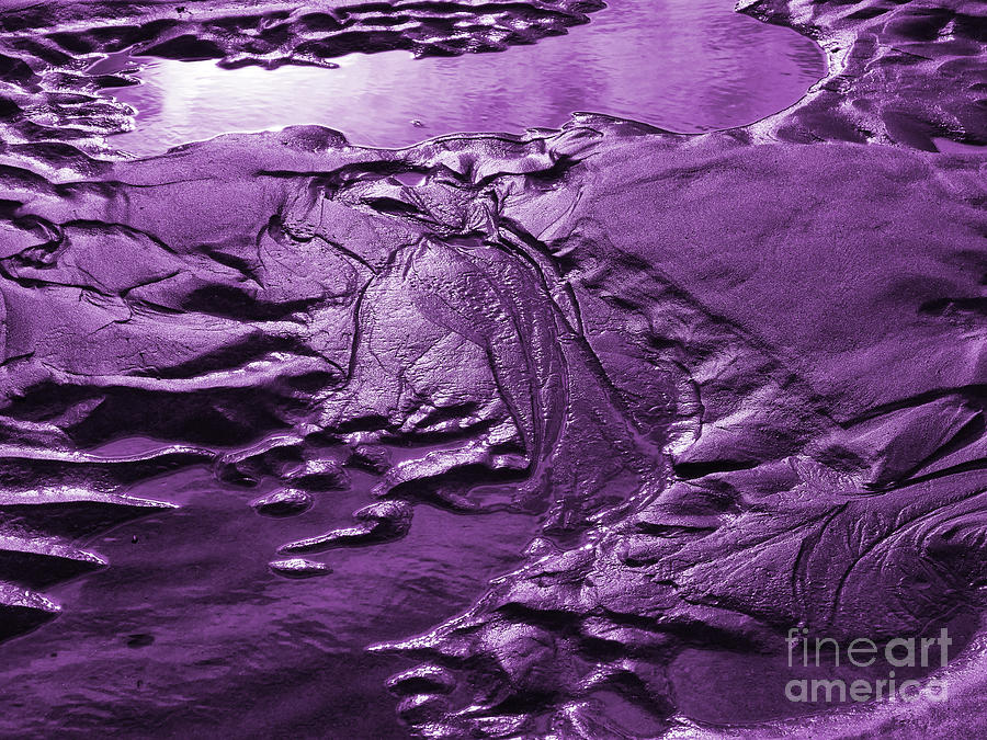 Purple Sands Photograph by Nicholas Burningham