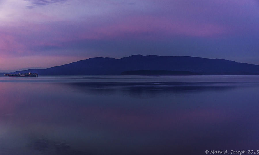 Purple Sunrise Photograph by Mark Joseph