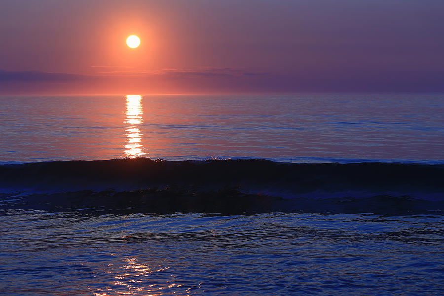 Purple Sunrise Photograph - Purple Sunrise on Nauset Beach by Darius Aniunas Purple Sunrise Photograph - Purple Sunrise on Nauset Beach by Darius Aniunas