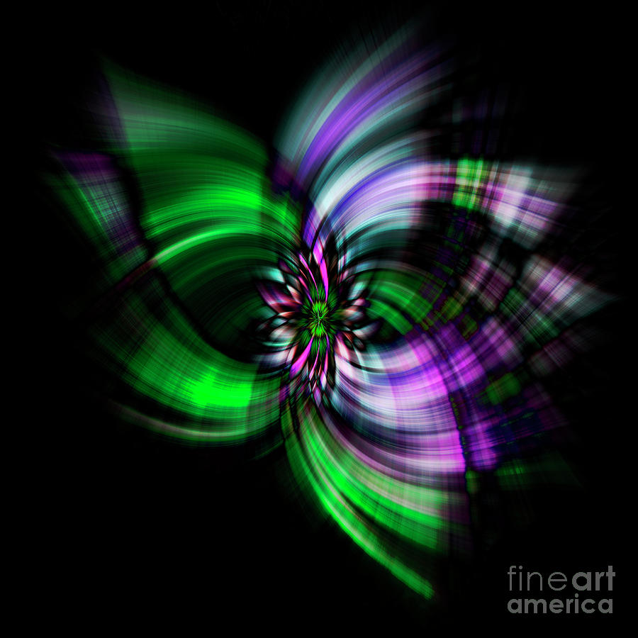 Purple Twirl by Kim Andelkovic Purple Twirl by Kim Andelkovic
