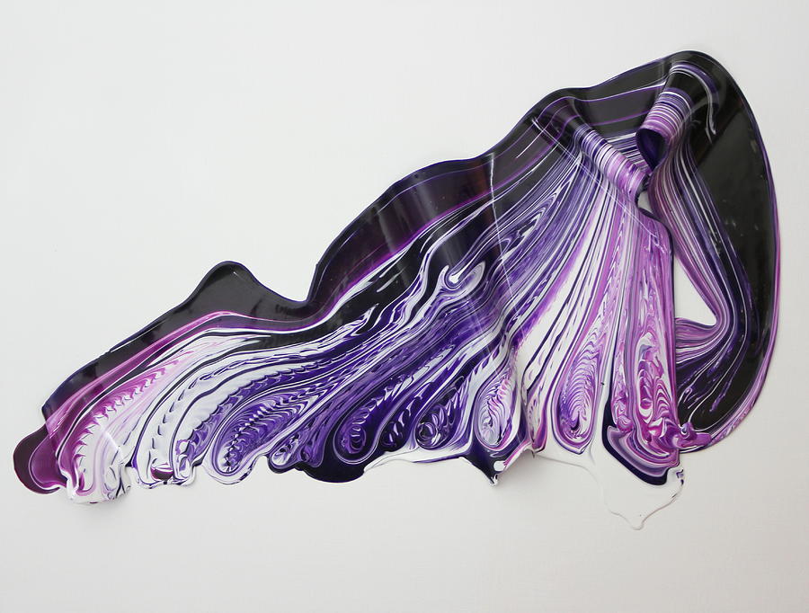 Purple Vibe Painting by Madeleine Arnett