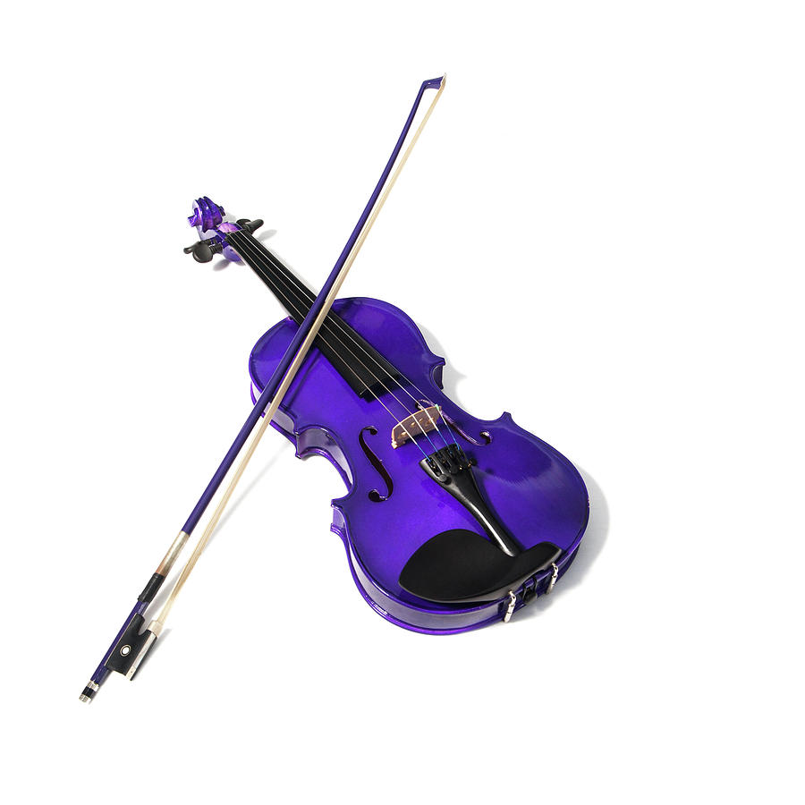 Purple Violin ii Photograph by Helen Jackson