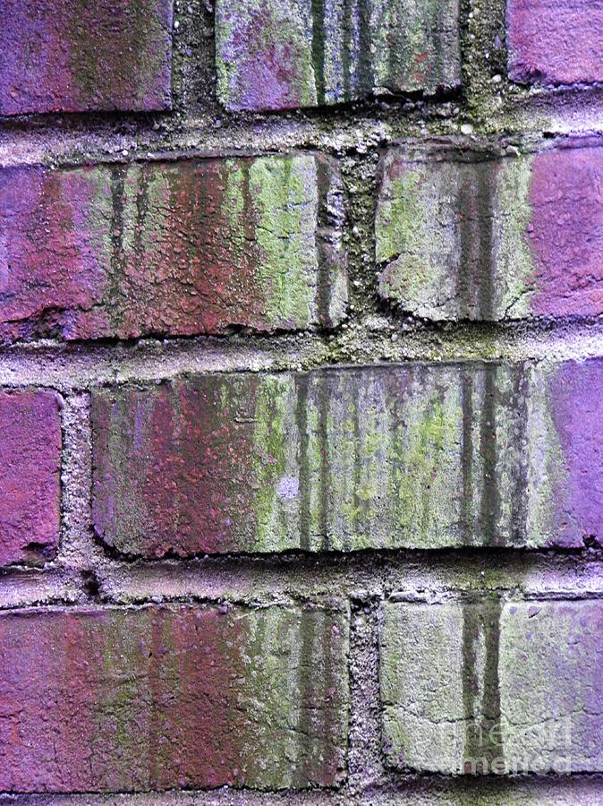 Purple Wall Photograph by Sarah Loft