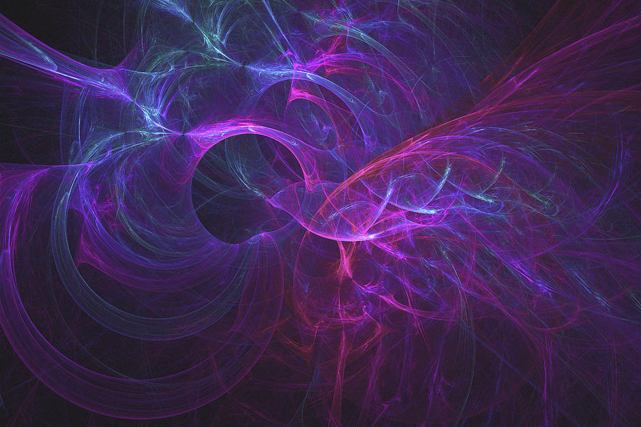 Purple Wormhole in the Universe Digital Art by Paraschiv Alexandru ...