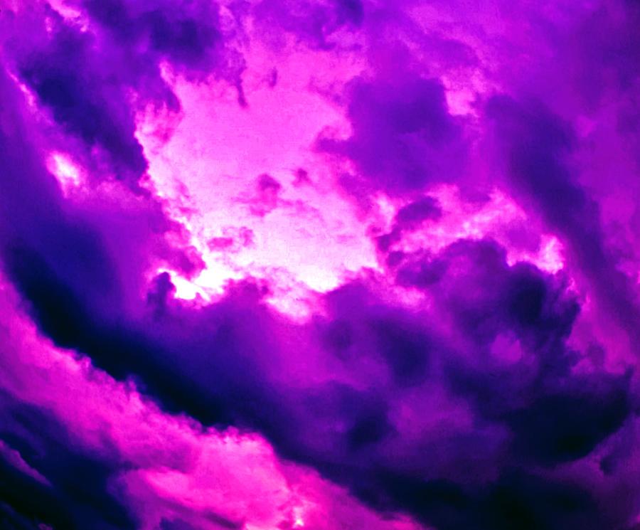 Purple sky Photograph by Branimir Belosevic - Fine Art America