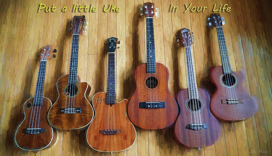 Put a little Uke in your Life Photograph by John Rivera
