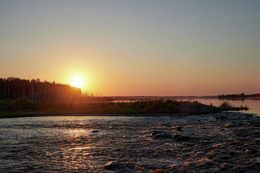 Puurijarvi sunset Photograph by Jouko Lehto