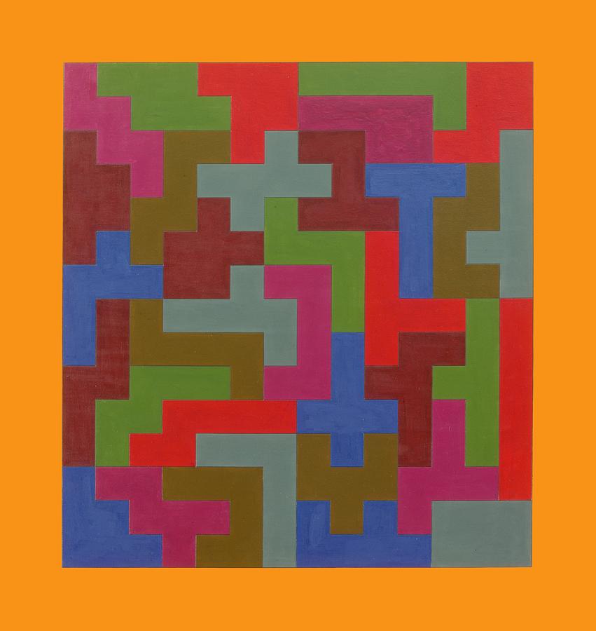 Puzzle.1986 Painting by Peter Mcclure - Fine Art America
