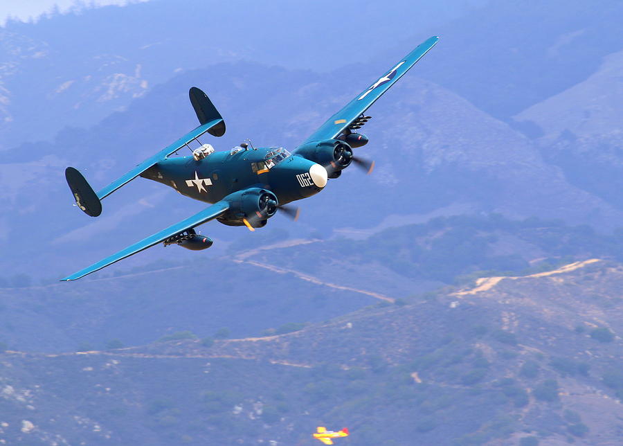 PV-2 Harpoon at Salinas Photograph by John King - Pixels