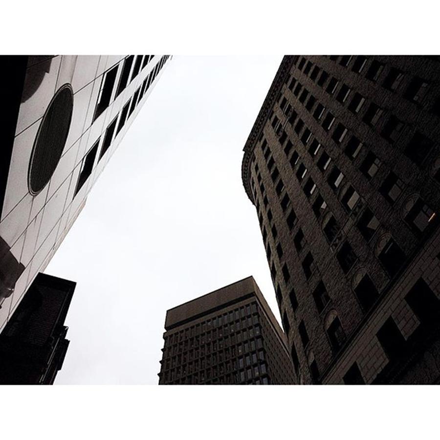Architecture Photograph - Overcast Downtown by Kate Arsenault