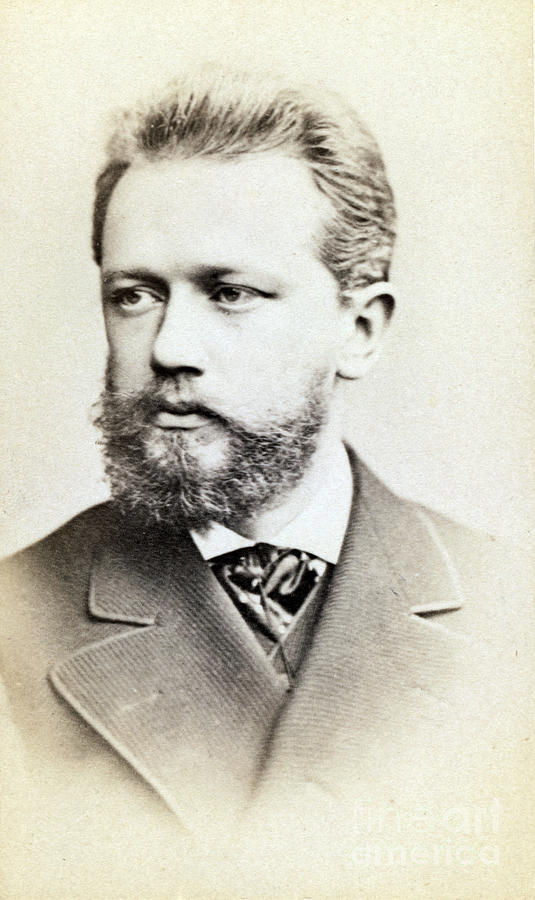 Pyotr Ilyich Tchaikovsky, Russian Photograph by Science Source