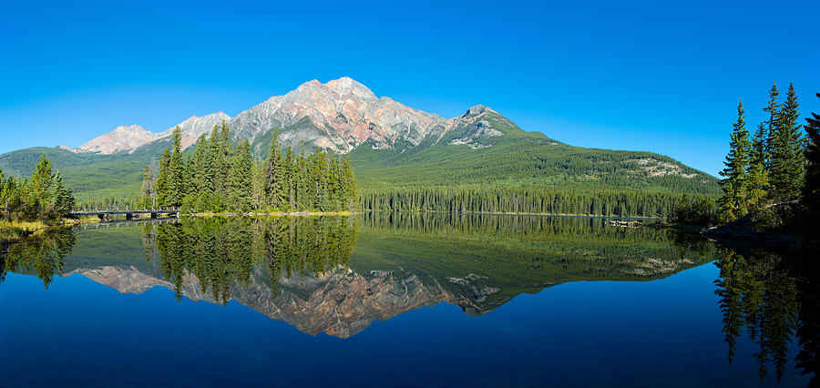 Pyramid Island In The Pyramid Lake Photograph by Panoramic Images ...