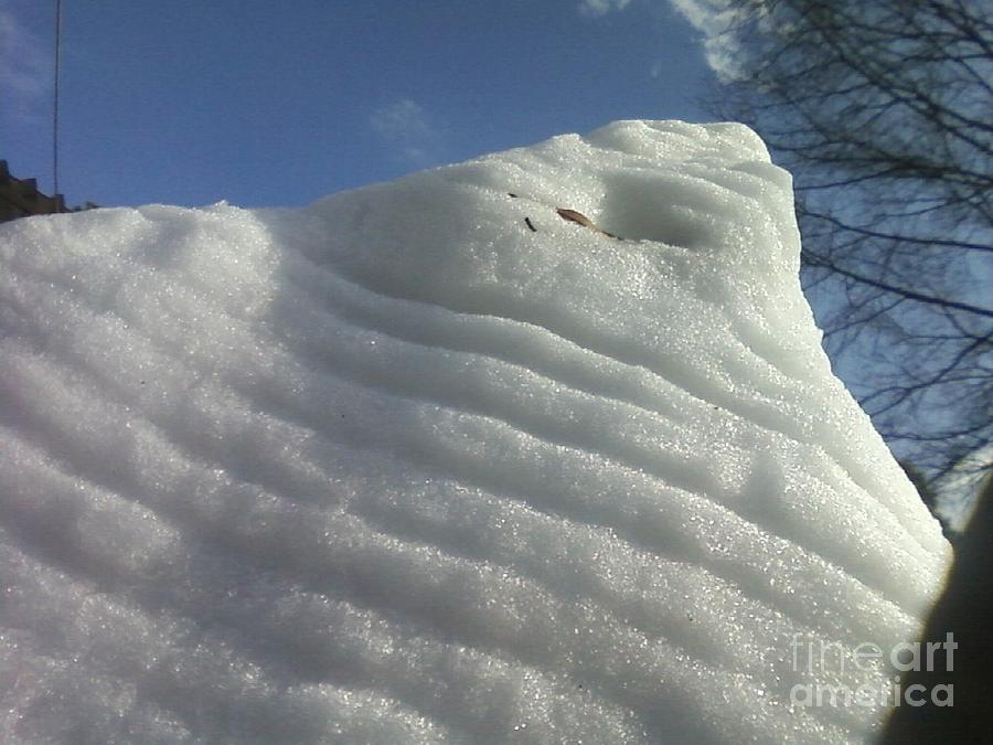 Snow Pastel - Pyramid of Snow by Sabirah Lewis