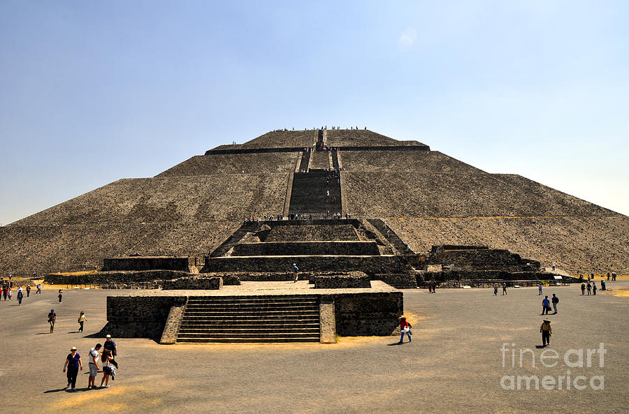 Pyramid of the Sun Photograph by Andrew Dinh