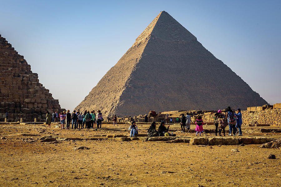 Pyramids of Egypt - Giza Plateau - Cairo, Egypt Photograph by Jon ...