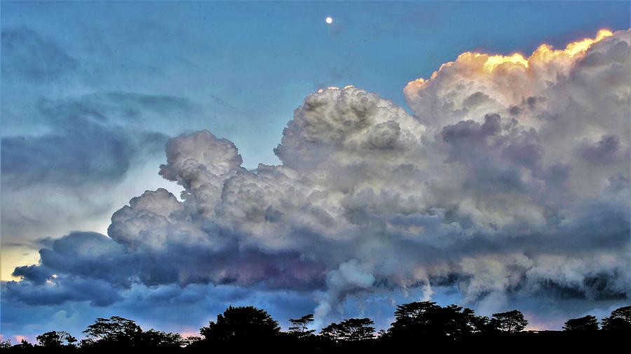 Pyrocumulus Cloud Sunset Photograph by Heidi Fickinger