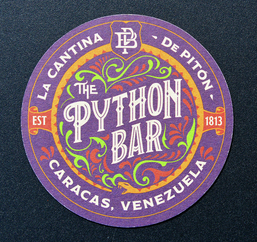 Python Bar Caracus Venezuela Photograph by David Lee Thompson