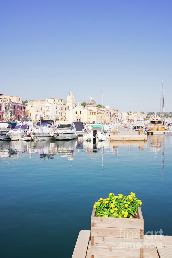 Harbour Of Procida Photograph