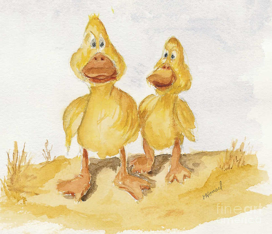Quack Me Up Painting by Vicki  Housel