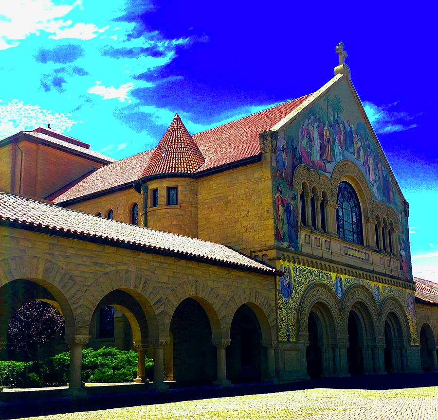 Quad Chapel Stanford Photograph