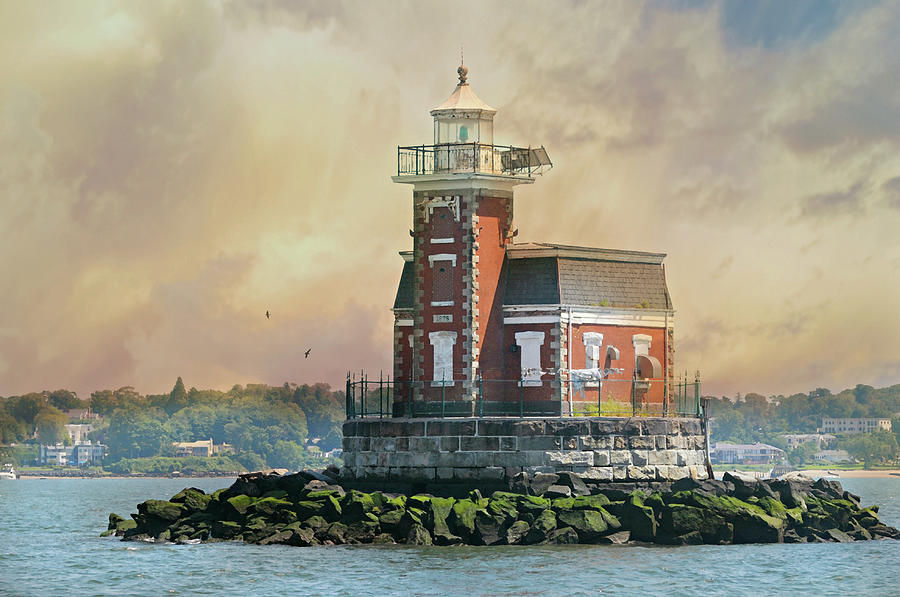Quaint Stepping Stones Lighthouse Photograph by Diana Angstadt
