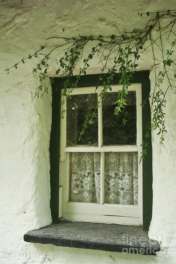 Quaint Window in Ireland Photograph by Christine Amstutz