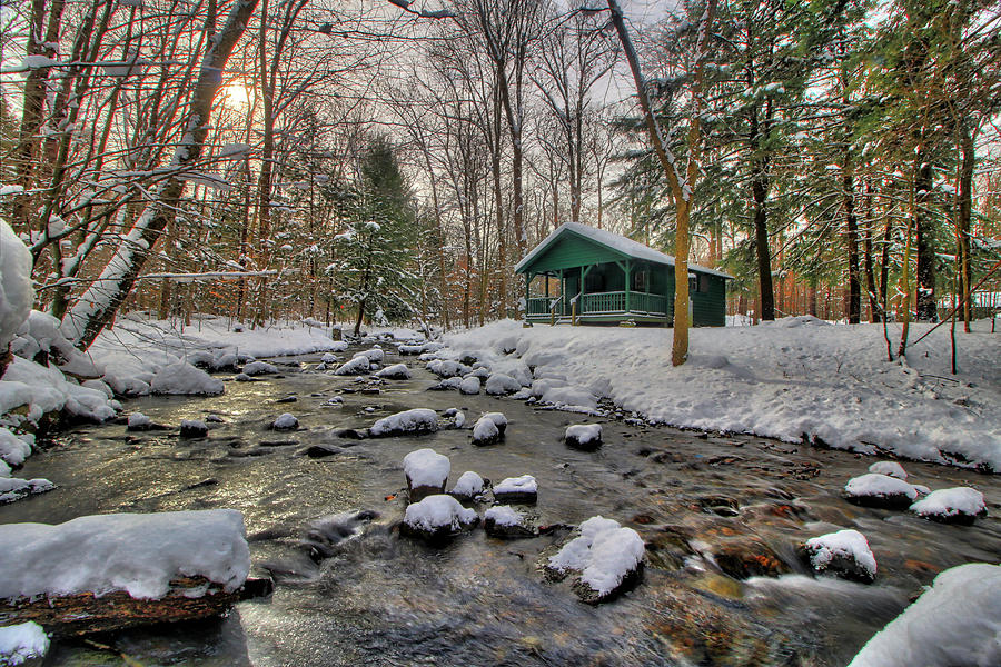 Quaker Stream Allegany State Park Photograph By Gregory Spako