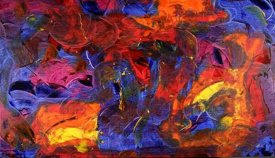 Quantum Flux Painting by RQ Fields - Fine Art America