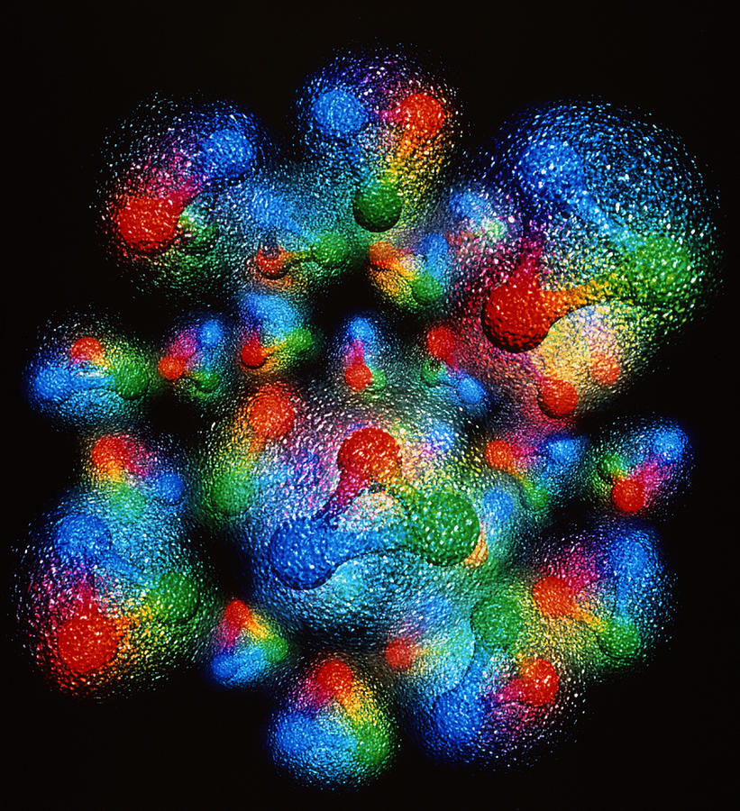 Quark Structure Of Silicon Atom Nucleus Photograph by Arscimed