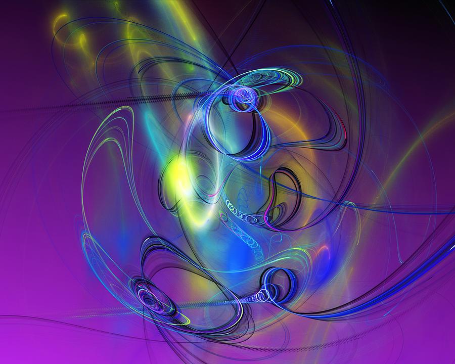 Quarks Strings and Things Digital Art by David Lane | Fine Art America