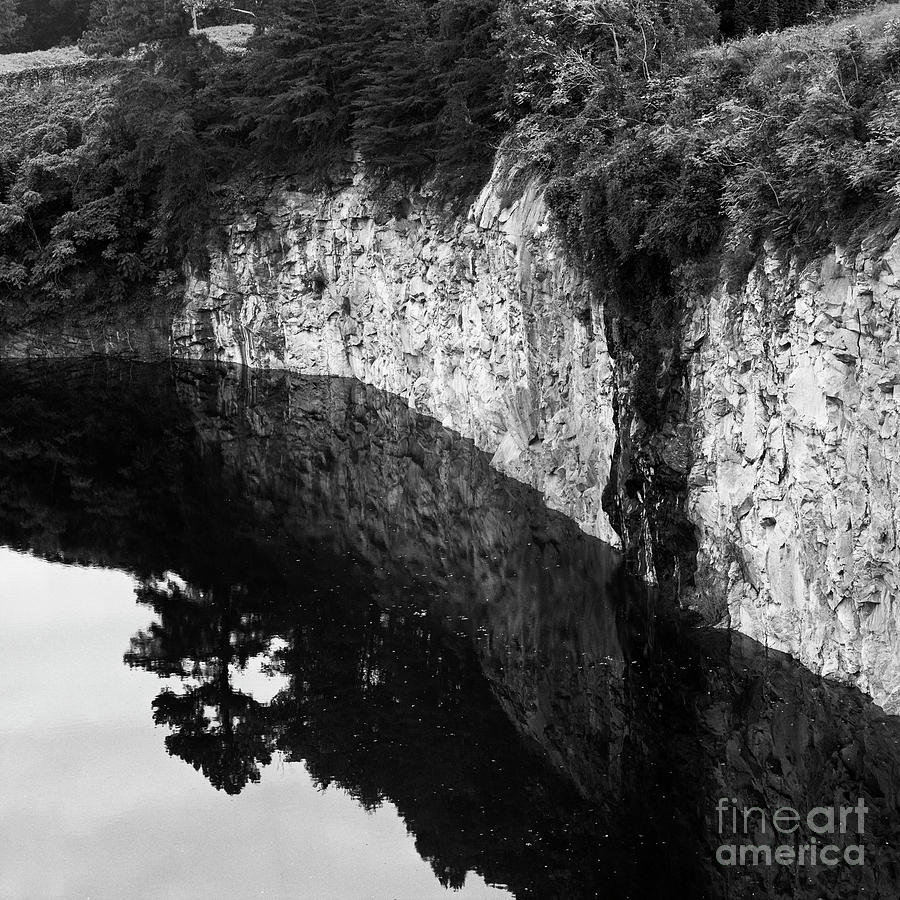 Black And White Photograph - Quarry by Patrick Lynch