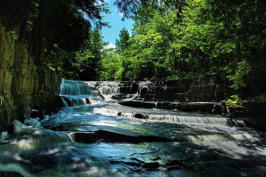 Quartzite Falls Photograph by Michael Tucker - Fine Art America