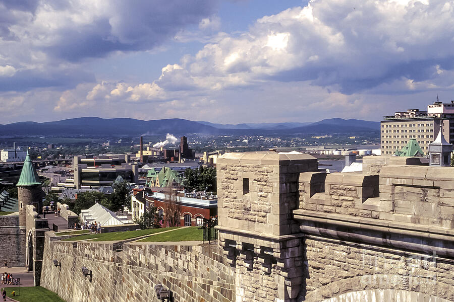 Quebec City Wall Photograph by Bob Phillips